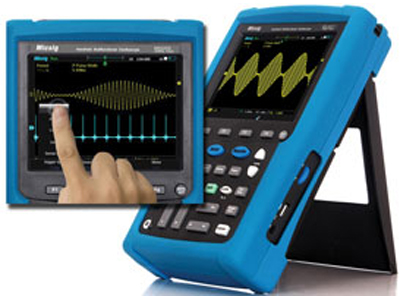 Imagen Revolución en el mercado de los osciloscopios de mano. Setup Electrónica presenta la gama MS200 de Micsig.